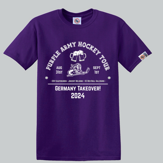 Purple Army Take Over Germany Pre-season T-shirts