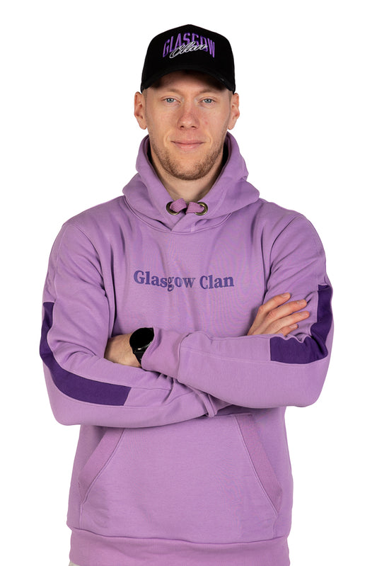 Lilac Colour Block Hood