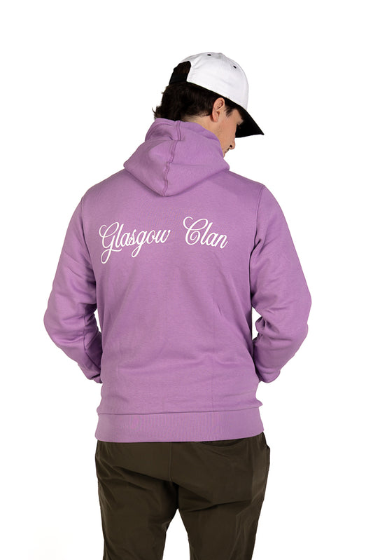 Lilac Text Hood