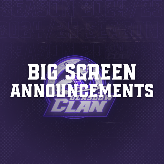 Big Screen Announcements